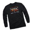 Chevrolet Orange Z06 Corvette Adult Long-Sleeve T-Shirt, Large view 1