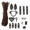 YakAttack LeverLoc Anchor Trolley HD  Heavy Duty Kayak Anchor Trolley Kit | with Stealth Pulleys, Backing Plates, PadHooks & 35 Reflective 550 Paracord | Made in USA view 1