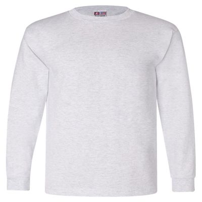 Bayside American Made Cotton Basic T-Shirt, ASH, XX-Large