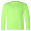 Bayside American Made Cotton Basic T-Shirt, Lime Green, XX-Large view 1