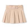 The Children's Place Girls' Uniform Pleated Skort Bisquit 6 plus view 1