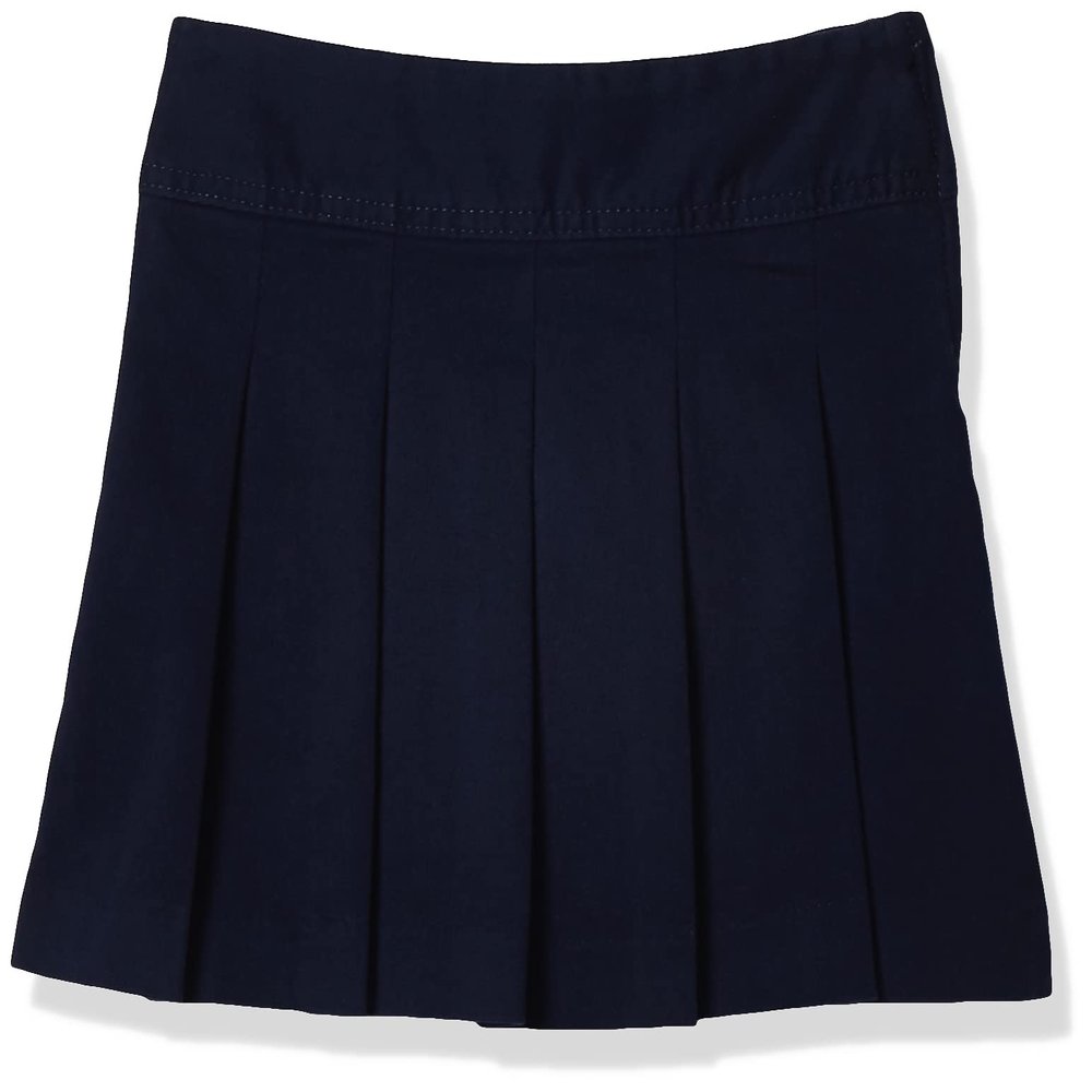 The Children's Place girls Pleated Skort School Uniform Skirt, Tidal, 14 Plus