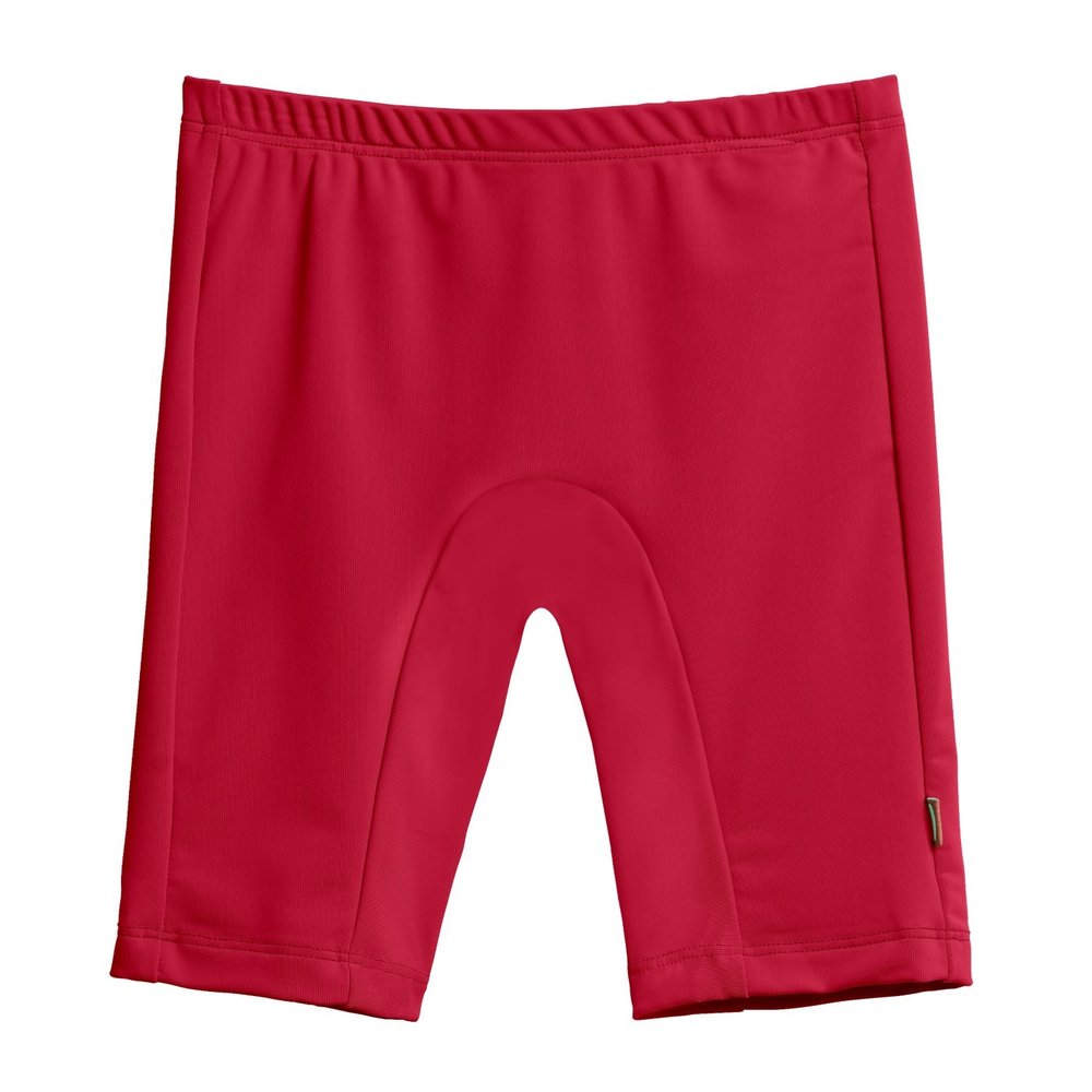 City Threads Boys Girls UPF 50+ Swim Jammer Shorts Comfortable Durable Rash-Free Made in USA, Red, 9-12 Months