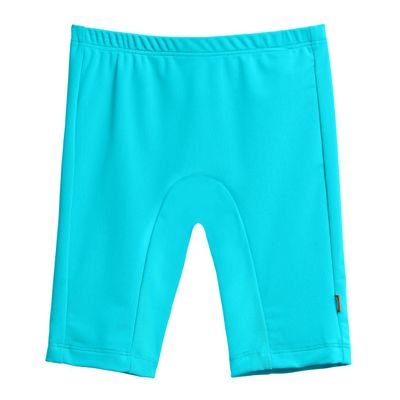 City Threads Boys Girls UPF 50+ Swim Jammer Shorts Comfortable Durable Rash-Free Made in USA, Turquoise, 14Y