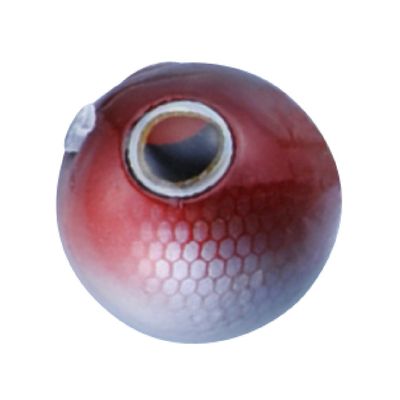 Gamakatsu 19199 Cherry Blossom Phantom Sea Bream Rubber Q Sinker 2.1 oz (60 g), #6 Red Head Titanium