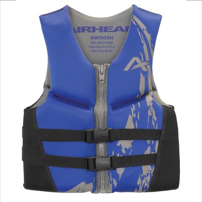 Airhead Swoosh Kwik-Dry Neolite Life Jacket, US Coast Goard Approved Type III Life Jacket, Adult and Youth Sizes