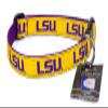 All Star Dogs LSU Tigers Ribbon Dog Collar - Small view 1