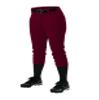 Alleson Athletic Girls Belt Loop Fastpitch Pant, Maroon, Medium view 1