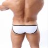 BRAVE PERSON Super soft nylon bikini men's underwear 1119 (L: 32'', blue, white, navy) view 4