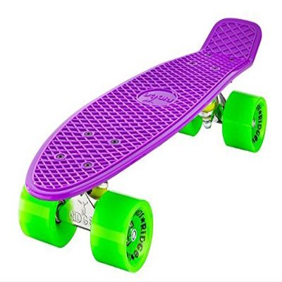 Ridge Retro Mini Cruiser Board with Big 70MM Wheels