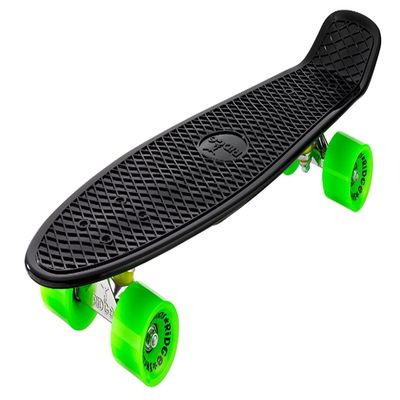 Ridge Skateboards Big Brother Retro Cruiser Skateboard with Big 70MM Wheels