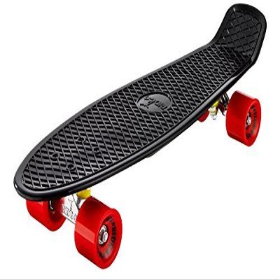 Ridge Skateboards Big Brother Retro Cruiser Skateboard with Big 70MM Wheels