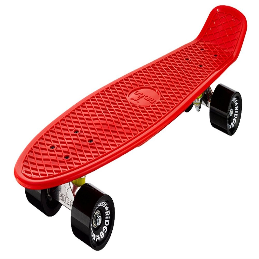 Ridge Skateboards Big Brother Retro Cruiser Skateboard with Big 70MM Wheels