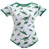 Littleforbig Adult Baby Onesie Diaper Lover (ABDL) Button Crotch Romper Onesie Pajamas - Dinosaurs Pattern (S) view 4