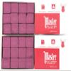 Made in the USA - 2 Boxes of Master Chalk - 24 Pieces for Pool Cues and Billiards Sticks Tips (Burgundy)