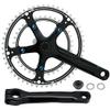 DIXNA La Crank V23P026, 51 x 37T, No BB, 9/10 Steps, Color/Crank Length (mm) Black/170, Black view 1