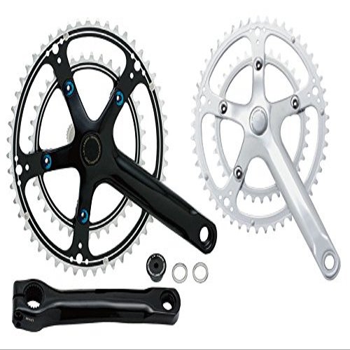 DIXNA La Crank V23P026 49 x 35T, No BB, 9/10 Tiers, Color/Crank Length (mm) Silver, 150 Silver