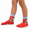 TeeHee Christmas Holiday Novelty Little Kids Toddler Crew Socks 4-Pair (6-8 Years, Cat & Dog) view 3