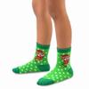 TeeHee Christmas Holiday Novelty Little Kids Toddler Crew Socks 4-Pair (6-8 Years, Cat & Dog) view 4