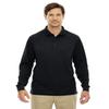 Ash City - Core 365 Pinnacle Men's Performance Pique Polo Shirt, Black, XXXX-Large view 1