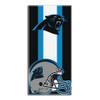 Northwest NFL Carolina Panthers Unisex-Adult Beach Towel, 30" x 60", Zone Read view 1