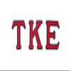 Fashion Greek Tau Kappa Epsilon Twill Letter Crewneck Sweatshirt Black RBW Small view 2