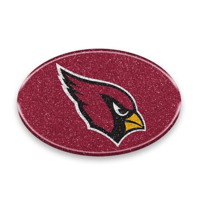 NFL Arizona Cardinals Color Bling Emblem, 4" x 4", Red