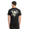 '47 NHL Pittsburgh Penguins Men's Crosstown MVP Tee, Jet Black, Small view 2
