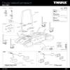Thule 52589 Wheelstrap Attachment Right VeloCompact view 3