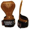 Cobra Grips FIT Leather Weight Lifting Gloves Heavy Duty Straps, Alternative to Power Lifting Hooks, Power Lifting For Deadlifts With Built in Adjustable Neoprene view 1
