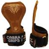 Cobra Grips FIT Leather Weight Lifting Gloves Heavy Duty Straps, Alternative to Power Lifting Hooks, Power Lifting For Deadlifts With Built in Adjustable Neoprene view 2