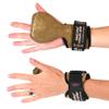 Cobra Grips FIT Leather Weight Lifting Gloves Heavy Duty Straps, Alternative to Power Lifting Hooks, Power Lifting For Deadlifts With Built in Adjustable Neoprene view 3