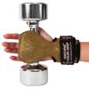 Cobra Grips FIT Leather Weight Lifting Gloves Heavy Duty Straps, Alternative to Power Lifting Hooks, Power Lifting For Deadlifts With Built in Adjustable Neoprene view 4