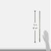 GLOBERIDE S-072-08 Mini L-Foot Stainless Steel view 3