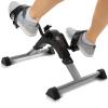 Vive Folding Pedal Exerciser - Under Desk Exercise Bike for Seniors, Elderly - Sit Down Stationary Peddler Equipment for Arm, Leg, Hand, Foot - Mini Floor Bicycle with LCD Display, Adjustable Tension view 1