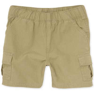 The Children's Place Baby Boys And Toddler Boys Pull on Cargo Shorts,Flax Single,9-12MOS