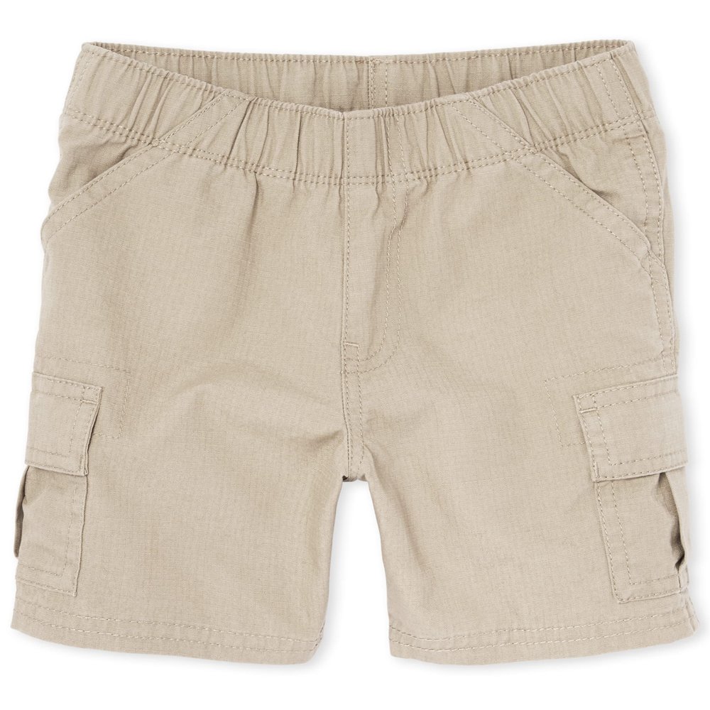 The Children's Place Baby Boys And Toddler Boys Pull on Cargo Shorts,Sand Wash Single,3T