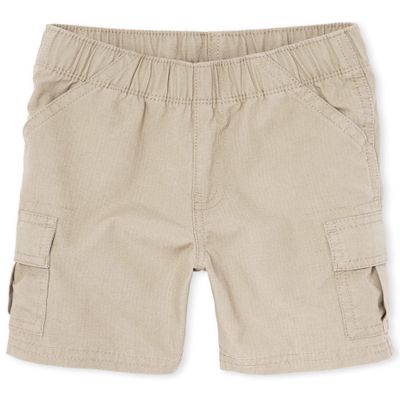 The Children's Place Baby Boys And Toddler Boys Pull on Cargo Shorts,Sand Wash Single,2T