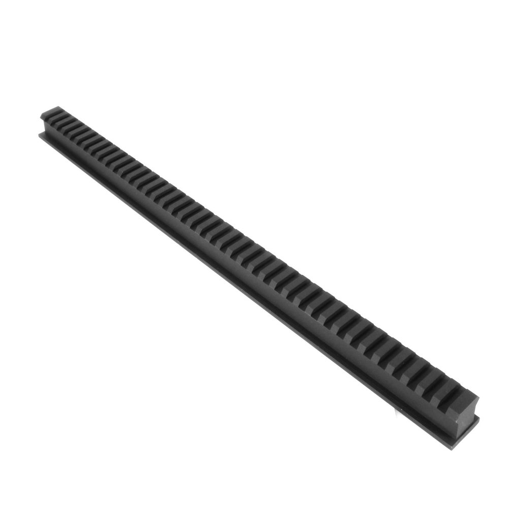 EGW HD Picatinny Rail Blank 7075 Aluminum Black Anodize 16"