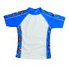 Baby Banz Boys' Short Sleeve Rash Guard, Cool Gardie Blue, 6 view 1