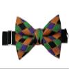 EmilyRose Couture Men's Special Prints Bow Ties (Group 2 of 2) (Medium-6 to 12 year olds, Harlequin) view 3