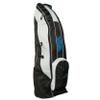 Team Golf NFL Carolina Panthers Golf Travel Bag Travel Golf Bag, High-Impact Plastic Wheelbase, Smooth & Quite Transport, Includes Built-in Shoe Bag, Internal Padding, & ID Card Holder view 1