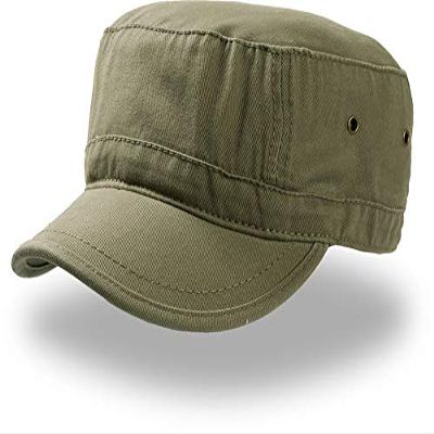 Atlantis Urban Military Cap Chino Cotton - Olive - S/M