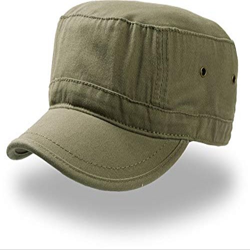 Atlantis Urban Military Cap Chino Cotton - Olive - S/M
