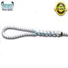 dbRopes 3 Strand Mooring Pendant Line 100% Nylon Rope with Stainless Steel Thimble. Tensile Strength 6400 Lbs. Made in USA (White Nylon, 1/2" x 10') view 3