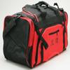 Martial Arts Bag, Taekwondo Bag, MMA Equipment Bag, Mesh Deluxe Bag, Karate Bag, Blue, Black, Red (125E 13"x 27"x 14", 125E Red Mesh Deluxe) view 2
