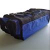 Martial Arts Bag, Taekwondo Bag, MMA Equipment Bag, Mesh Deluxe Bag, Karate Bag, Blue, Black, Red (125E BE 13"x 27"x 14", 125E BE Blue Mesh Deluxe) view 1
