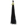Matte Graduation Gown Cap & Tassel with 2016 or 2017 Year Charm (63 (6'6''- 6'8''), Black) view 4