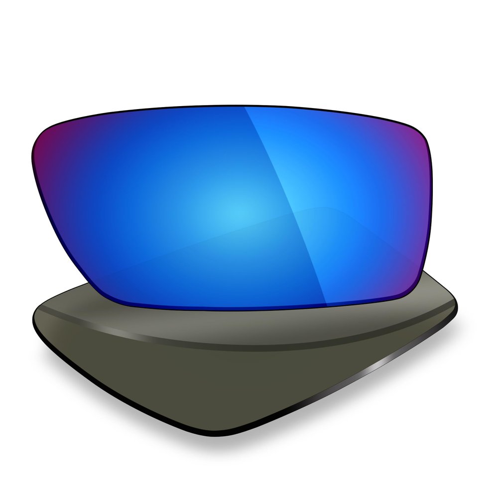 Mryok Polarized Replacement Lenses for Oakley Eyepatch 2 OO9136 Sunglasses, HD Polarized, UV Protection, Impact Resistant & Perfectly Fit - Ice Blue