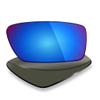 Mryok Polarized Replacement Lenses for Oakley Eyepatch 2 OO9136 Sunglasses, HD Polarized, UV Protection, Impact Resistant & Perfectly Fit - Ice Blue view 1